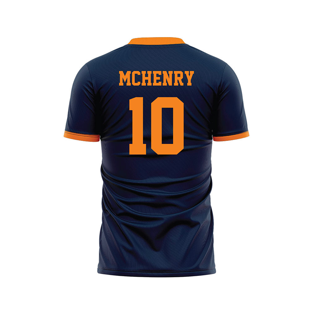 UT Martin - NCAA Women's Soccer : Abbie Mchenry - Blue Soccer Jersey-1