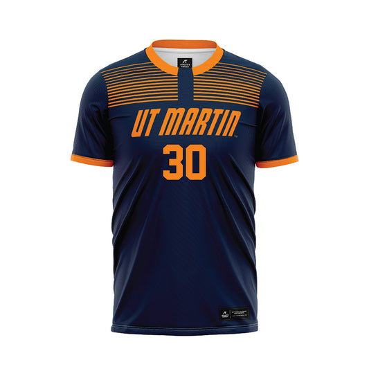 UT Martin - NCAA Women's Soccer : Brianna Verdi - Blue Soccer Jersey-0