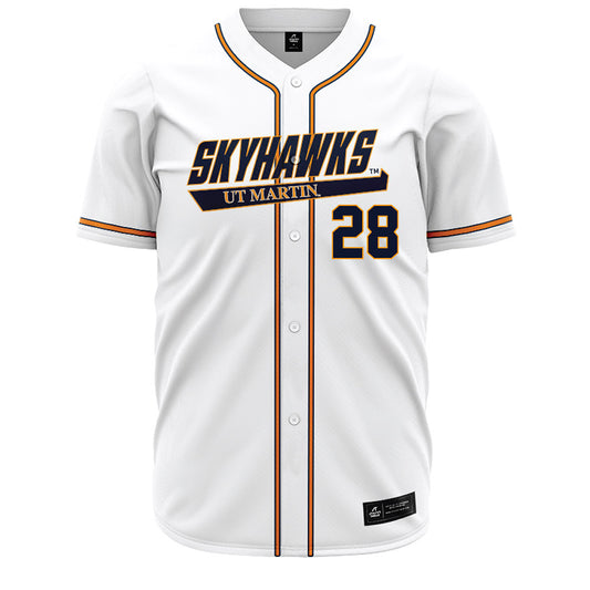 UT Martin - NCAA Softball : Jordyn Hustey - White Jersey-0