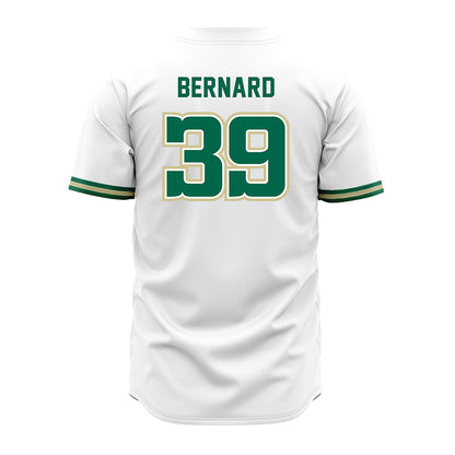 USF - NCAA Baseball : Nolan Bernard - White Jersey-1