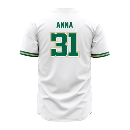 USF - NCAA Baseball : Nakni Anna - White Jersey-1