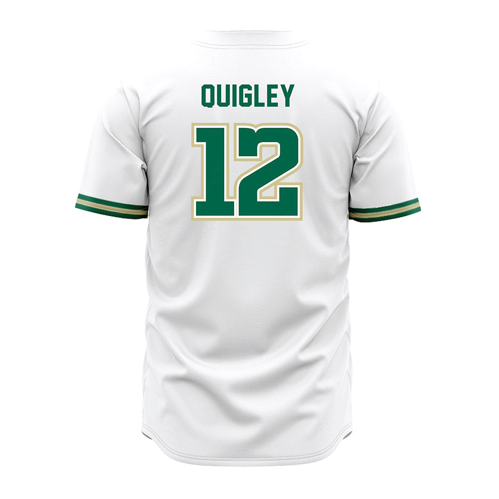 USF - NCAA Baseball : Anthony Quigley - White Jersey