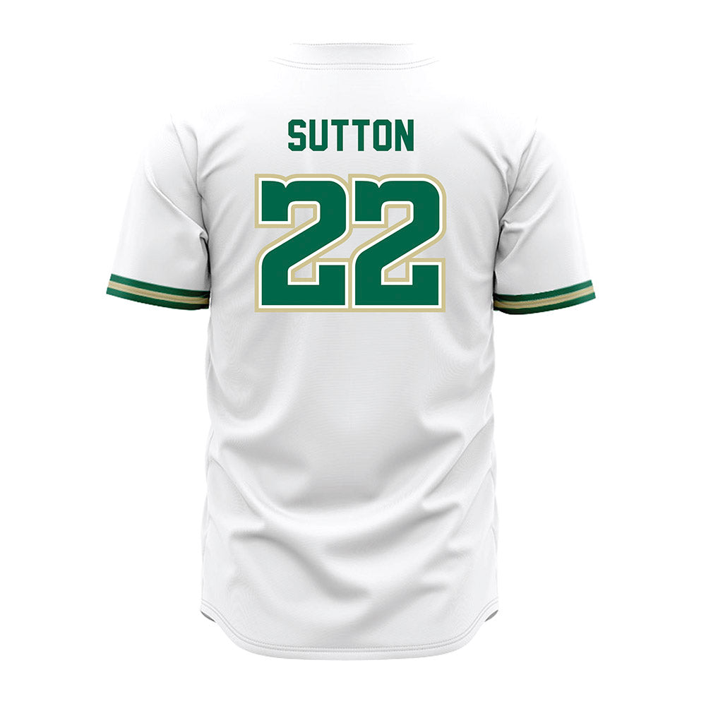 USF - NCAA Baseball : Ethan Sutton - White Jersey-1