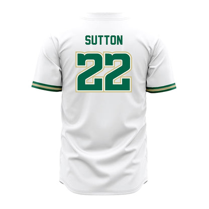 USF - NCAA Baseball : Ethan Sutton - White Jersey-1