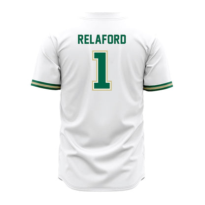 USF - NCAA Baseball : Jevin Relaford - White Jersey-1