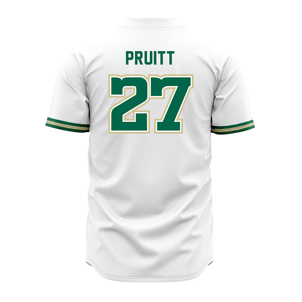 USF - NCAA Baseball : Ryan Pruitt - White Jersey