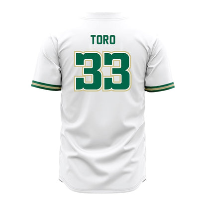 USF - NCAA Baseball : Brayden Toro - White Jersey