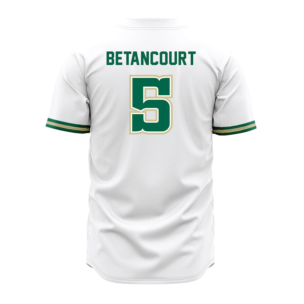 USF - NCAA Baseball : Rafael Betancourt - White Jersey-1