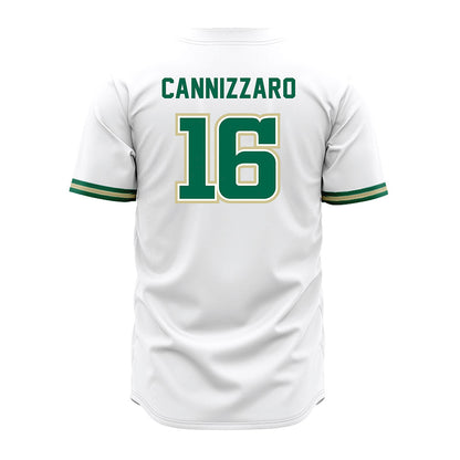 USF - NCAA Baseball : Nate Cannizzaro - White Jersey