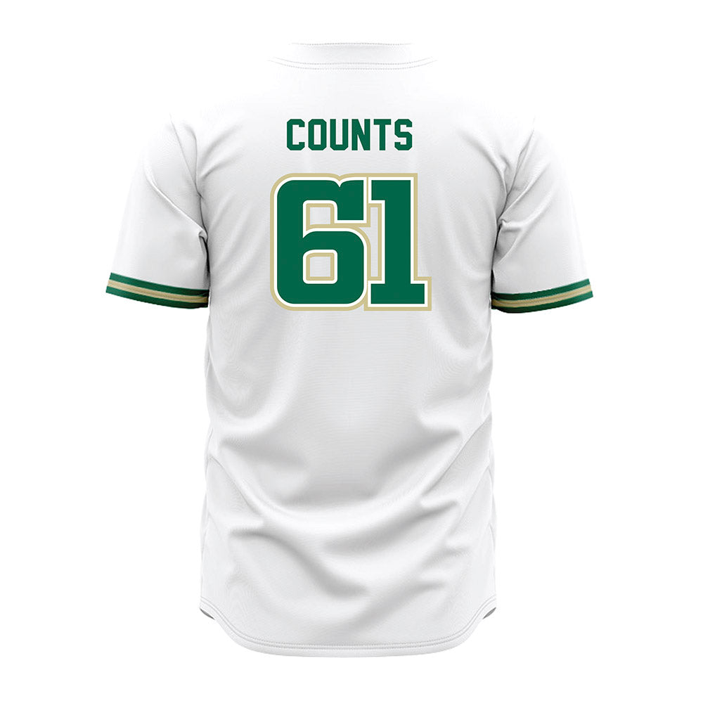 USF - NCAA Baseball : Matthew Counts - White Jersey-1