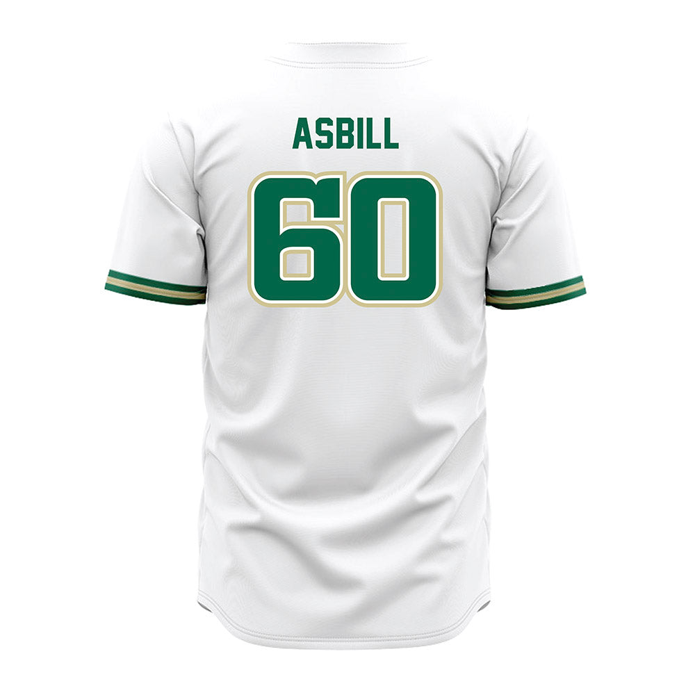 USF - NCAA Baseball : Austin Asbill - White Jersey