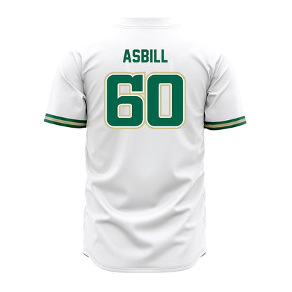 USF - NCAA Baseball : Austin Asbill - White Jersey