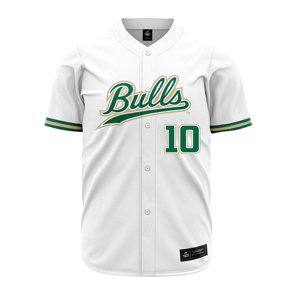 USF - NCAA Baseball : Jack Lutz - White Jersey-0