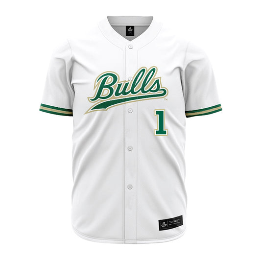 USF - NCAA Baseball : Jevin Relaford - White Jersey-0