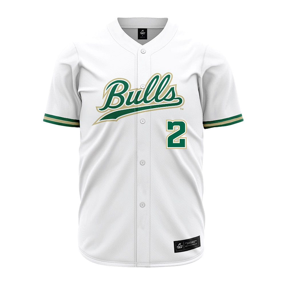 USF - NCAA Baseball : Matt Rose - White Jersey