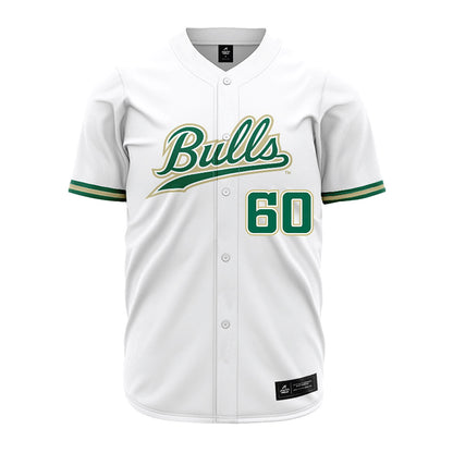 USF - NCAA Baseball : Austin Asbill - White Jersey