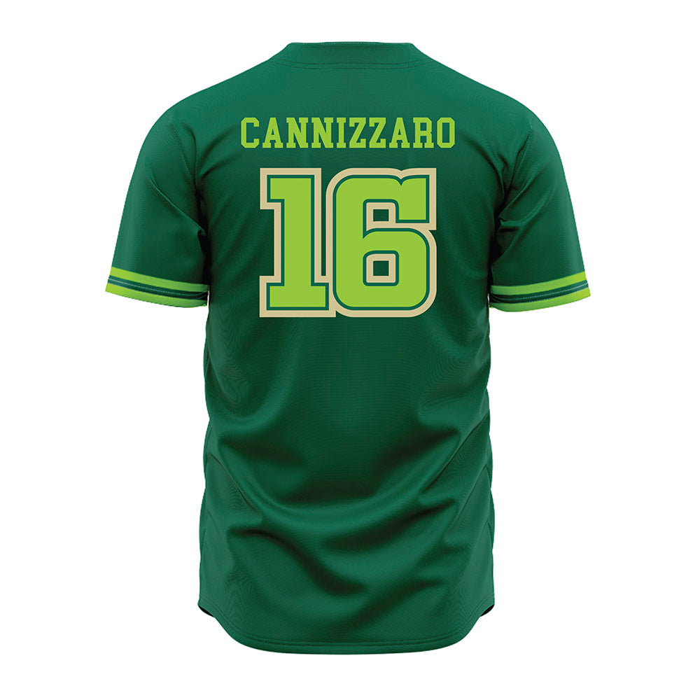 USF - NCAA Baseball : Nate Cannizzaro - Green Jersey