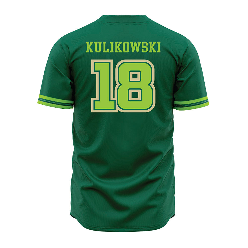 USF - NCAA Baseball : Jake Kulikowski - Green Jersey-1