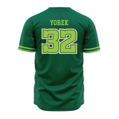 USF - NCAA Baseball : Landen Yorek - Green Jersey-1