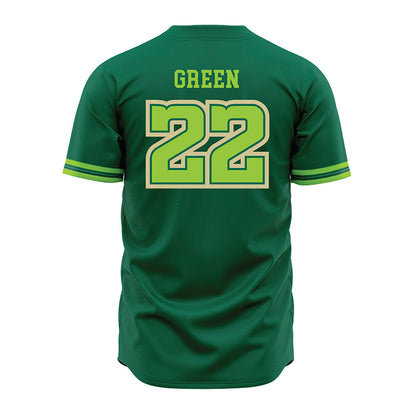 USF - NCAA Baseball : Jacob Green - Green Jersey