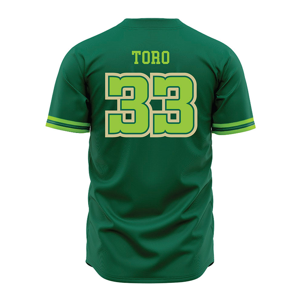 USF - NCAA Baseball : Brayden Toro - Green Jersey