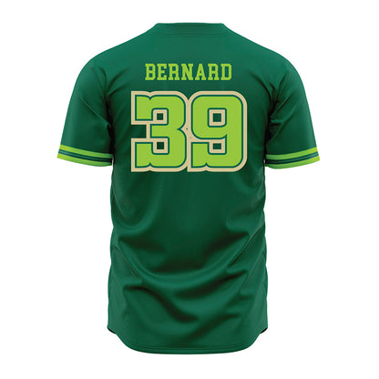 USF - NCAA Baseball : Nolan Bernard - Green Jersey-1
