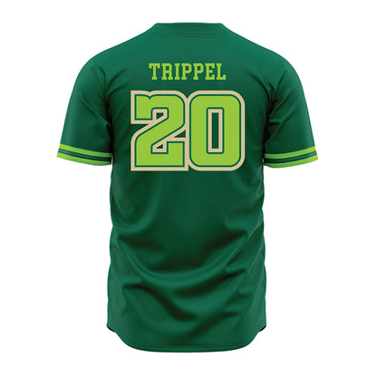 USF - NCAA Baseball : Lance Trippel - Green Jersey-1