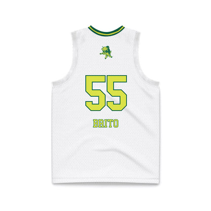 USF - NCAA Women's Basketball : Carla Brito - White Basketball Jersey-1