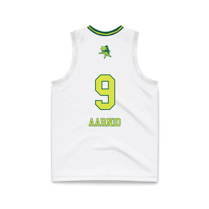 USF - NCAA Women's Basketball : Janette Aarnio - White Basketball Jersey-1
