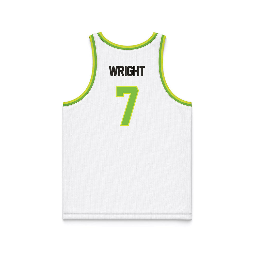 USF - NCAA Men's Basketball : Kam Wright - White Basketball Jersey