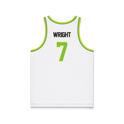 USF - NCAA Men's Basketball : Kam Wright - White Basketball Jersey