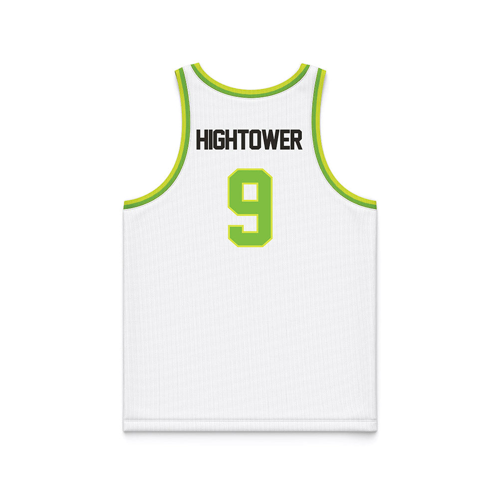USF - NCAA Men's Basketball : Gavin Hightower - White Basketball Jersey-1