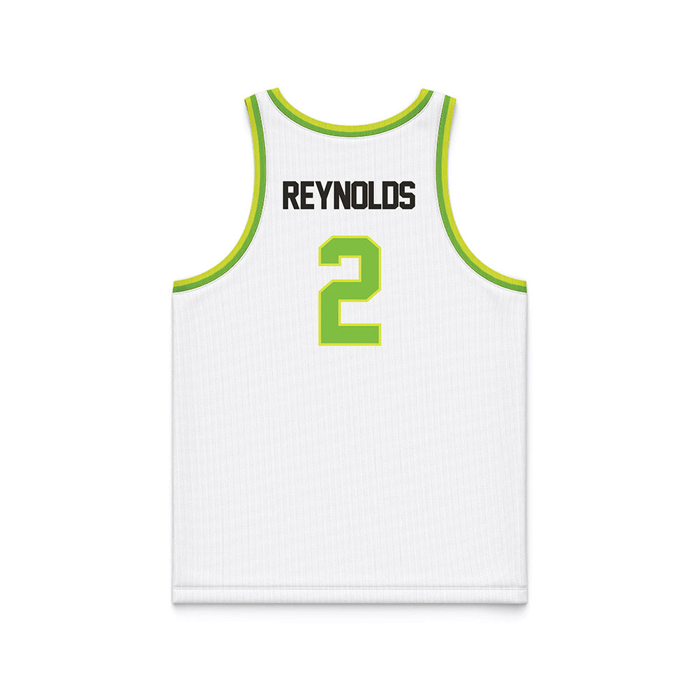 USF - NCAA Men's Basketball : Jamille Reynolds - White Basketball Jersey