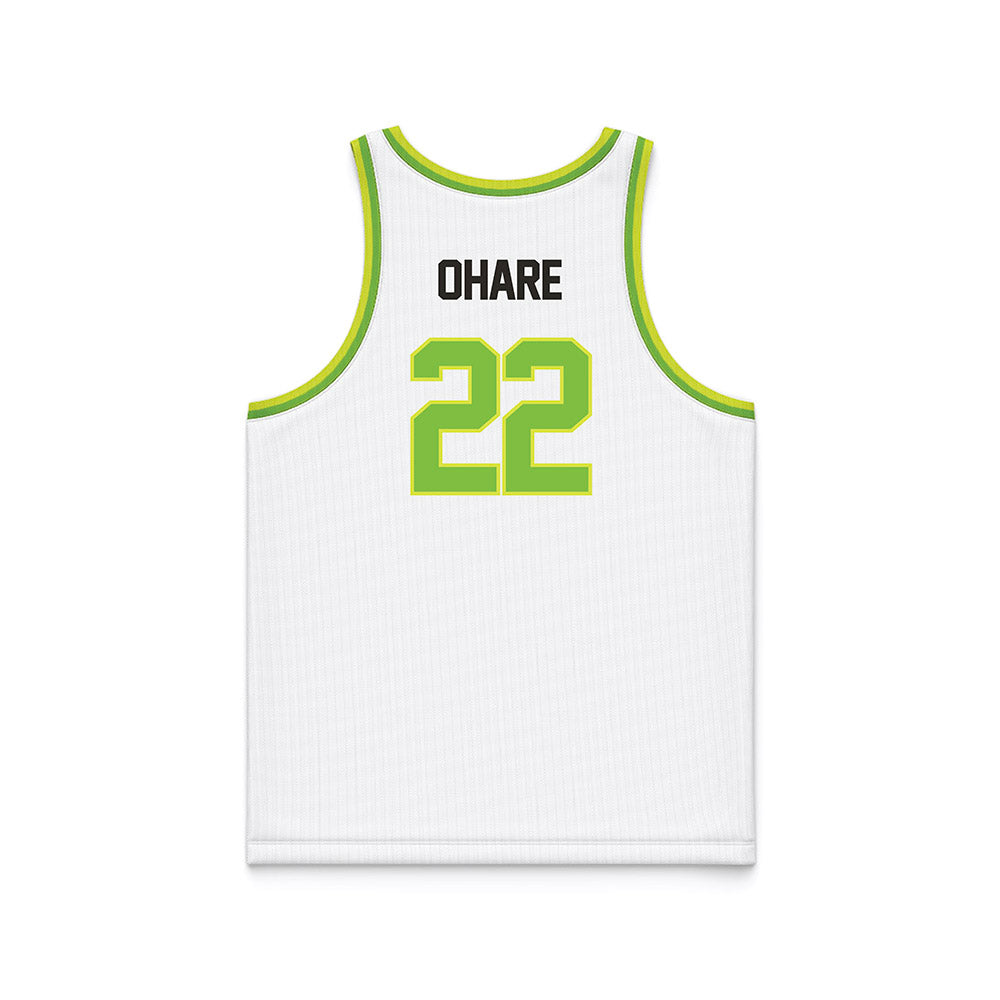 USF - NCAA Men's Basketball : Kyle O'Hare - White Basketball Jersey