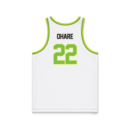 USF - NCAA Men's Basketball : Kyle O'Hare - White Basketball Jersey