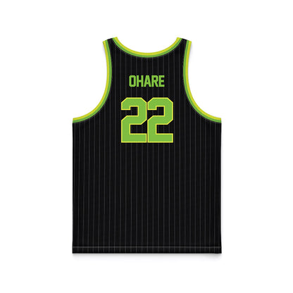 USF - NCAA Men's Basketball : Kyle O'Hare - Green Basketball Jersey