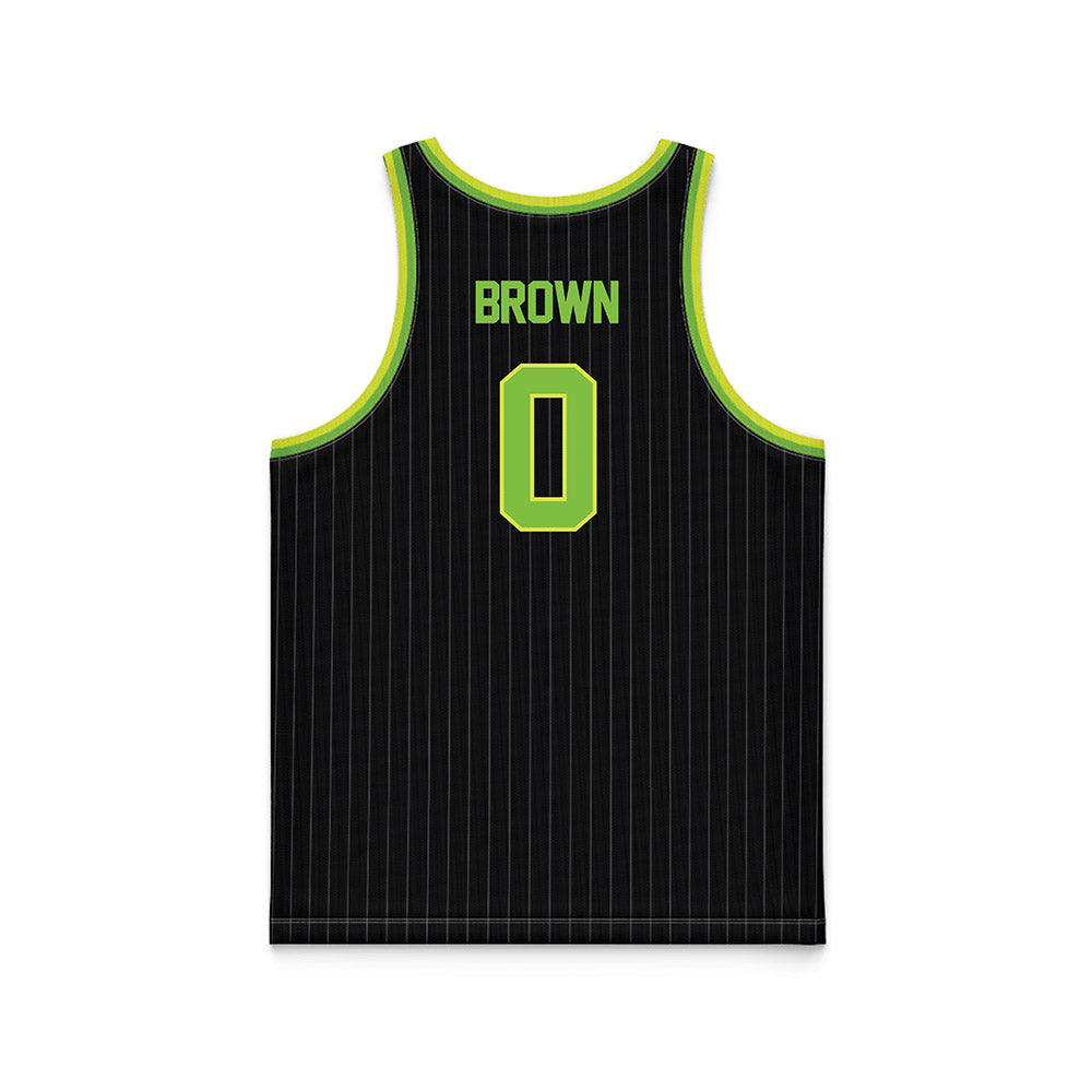 USF - NCAA Men's Basketball : Xavier Brown - Green Basketball Jersey-1
