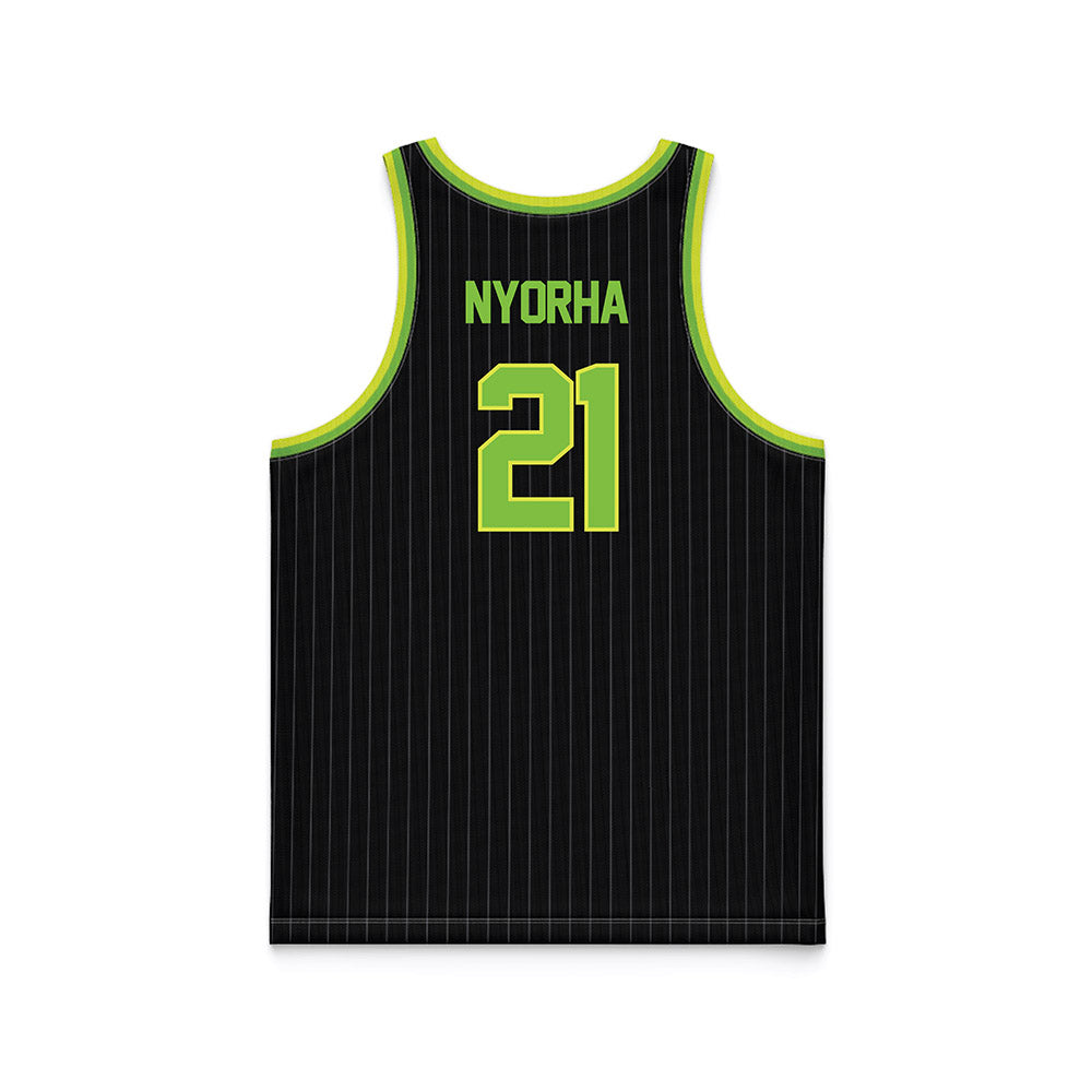 USF - NCAA Men's Basketball : Adriel Nyorha - Green Basketball Jersey-1