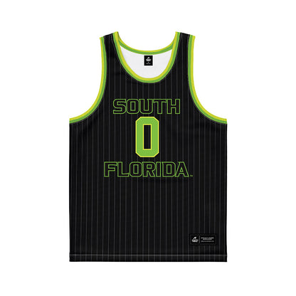 USF - NCAA Men's Basketball : Xavier Brown - Green Basketball Jersey-0