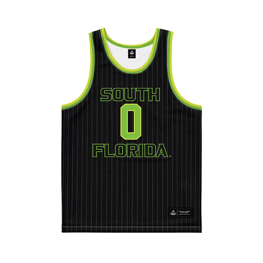 USF - NCAA Men's Basketball : Xavier Brown - Green Basketball Jersey-0
