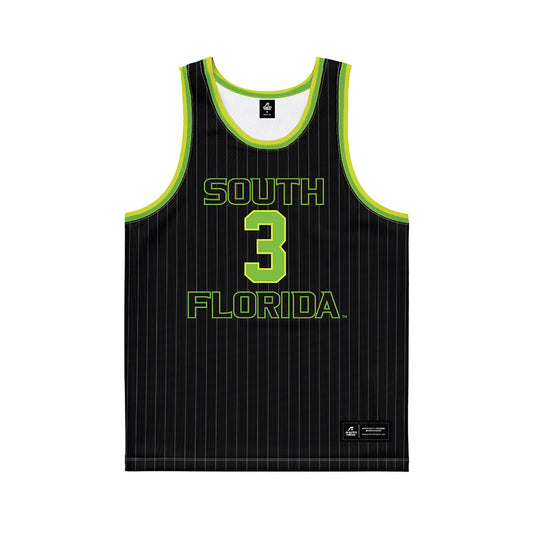 USF - NCAA Men's Basketball : Jimmie Williams - Green Basketball Jersey