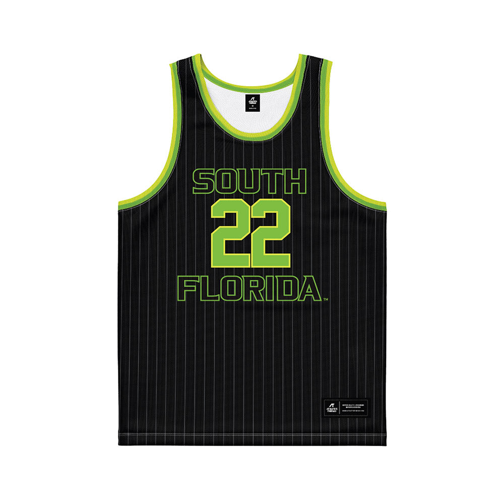 USF - NCAA Men's Basketball : Kyle O'Hare - Green Basketball Jersey