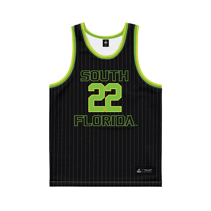 USF - NCAA Men's Basketball : Kyle O'Hare - Green Basketball Jersey