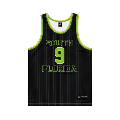 USF - NCAA Men's Basketball : Gavin Hightower - Green Basketball Jersey-0