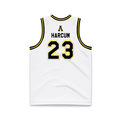 App State - NCAA Men's Basketball : Terence Harcum - Replica Jersey Basketball Jersey-1