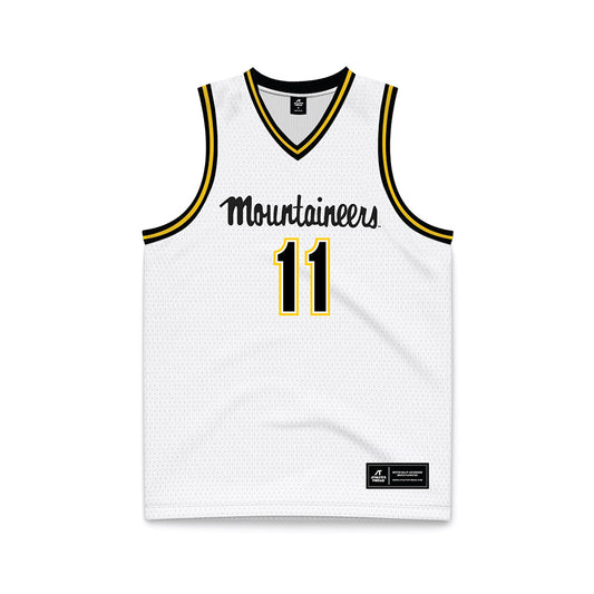 App State - NCAA Men's Basketball : Donovan Gregory - Replica Jersey Basketball Jersey-0