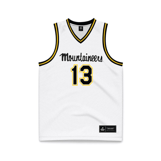 App State - NCAA Men's Basketball : Kasen Jennings - Replica Jersey Basketball Jersey-0