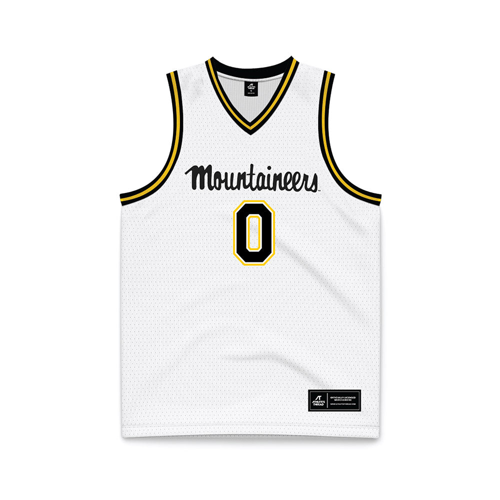 App State - NCAA Men's Basketball : Xavion Brown - Replica Jersey Basketball Jersey-0