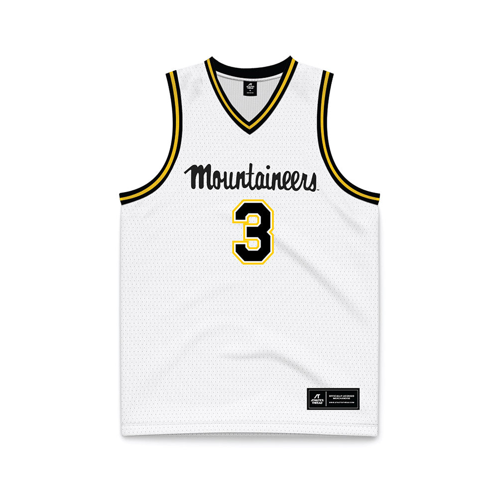 App State - NCAA Men's Basketball : Luke Wilson - Replica Jersey Basketball Jersey-0