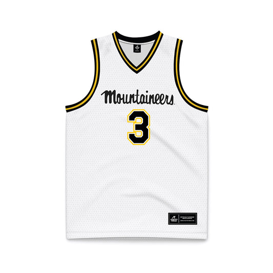 App State - NCAA Men's Basketball : Luke Wilson - Replica Jersey Basketball Jersey-0